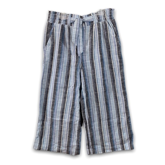 Justice Other - Girls Justice Striped Pants | Blue & White | Size 10 | NWT